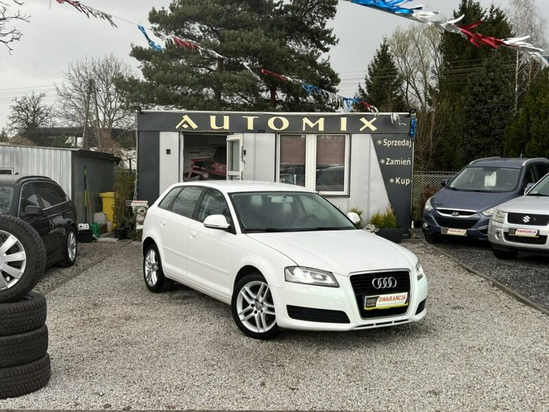 Audi A3 Lift / Ledy * 1.4 Benzyna * Gwarancja w cenie * Przebieg 204*ZAREJ.PL 8P (2003-2012)