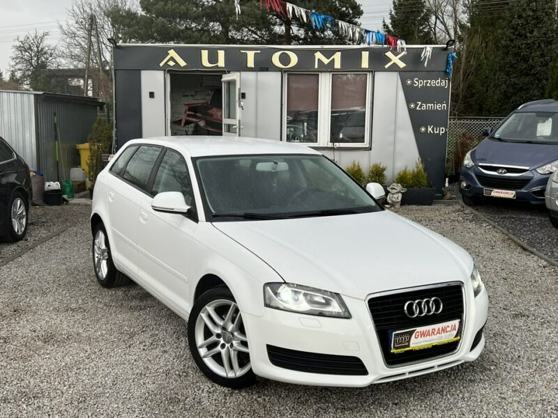 Audi A3 Lift / Ledy * 1.4 Benzyna * Gwarancja w cenie * Przebieg 204*ZAREJ.PL 8P (2003-2012)
