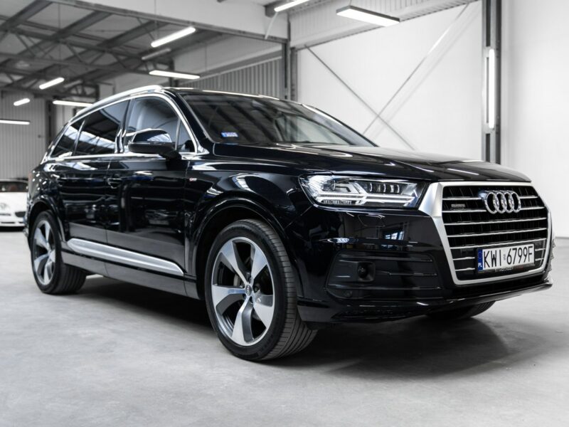 Audi Q7 50 TDI Quattro 286KM Tiptronic. 1 wł. Polska. Bezwypadkowy. FV23%. III (2015-)