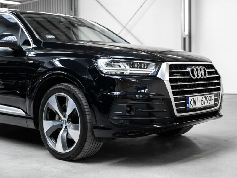 Audi Q7 50 TDI Quattro 286KM Tiptronic. 1 wł. Polska. Bezwypadkowy. FV23%. III (2015-)