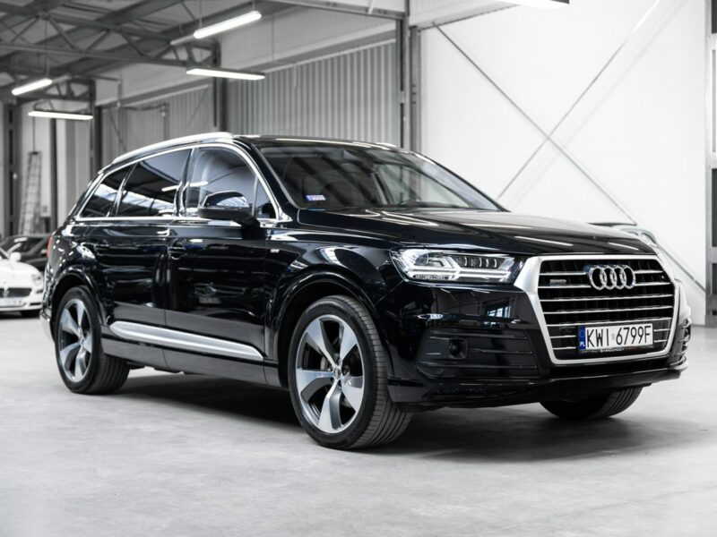 Audi Q7 50 TDI Quattro 286KM Tiptronic. 1 wł. Polska. Bezwypadkowy. FV23%. III (2015-)