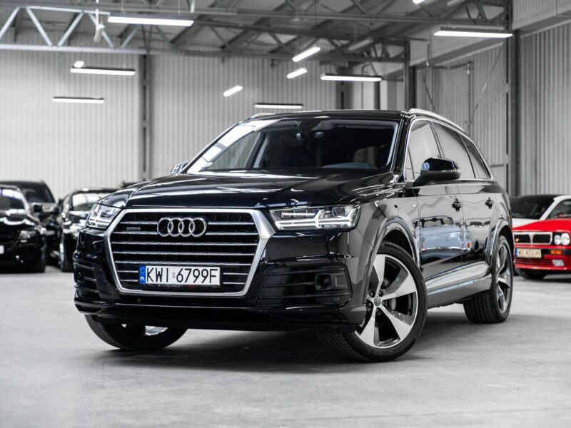 Audi Q7 50 TDI Quattro 286KM Tiptronic. 1 wł. Polska. Bezwypadkowy. FV23%. III (2015-)