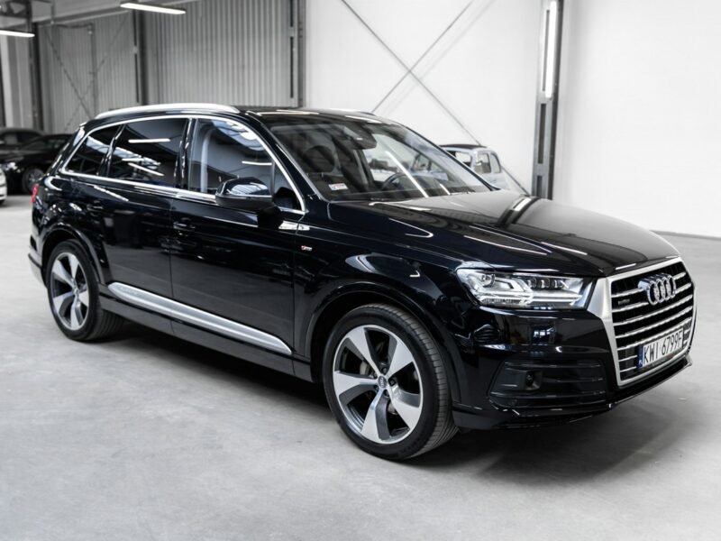 Audi Q7 50 TDI Quattro 286KM Tiptronic. 1 wł. Polska. Bezwypadkowy. FV23%. III (2015-)
