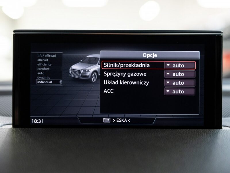 Audi Q7 50 TDI Quattro 286KM Tiptronic. 1 wł. Polska. Bezwypadkowy. FV23%. III (2015-)