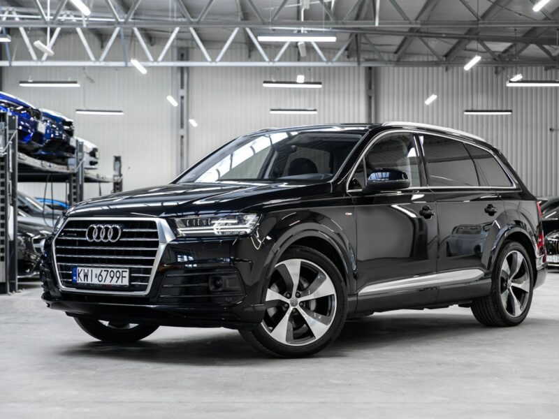 Audi Q7 50 TDI Quattro 286KM Tiptronic. 1 wł. Polska. Bezwypadkowy. FV23%. III (2015-)