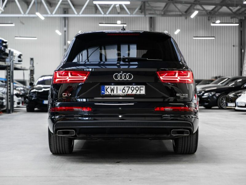 Audi Q7 50 TDI Quattro 286KM Tiptronic. 1 wł. Polska. Bezwypadkowy. FV23%. III (2015-)