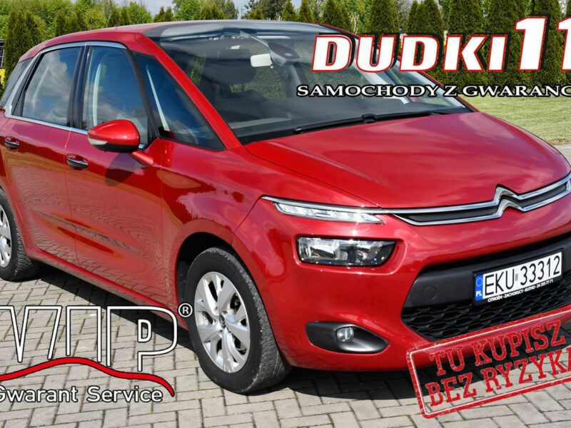 Citroen C4 Picasso 1,6hdi DUDKI11 KAM.Cofania,Navigacja,Tempomat,kredyt.GWARANCJA II (2013-)