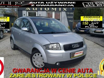Audi A2 1.4 Benzyna* FULL OPCJA * Nowy rozrząd * Panorama, Klima ,Czujniki TOP 8Z (1999-2005)