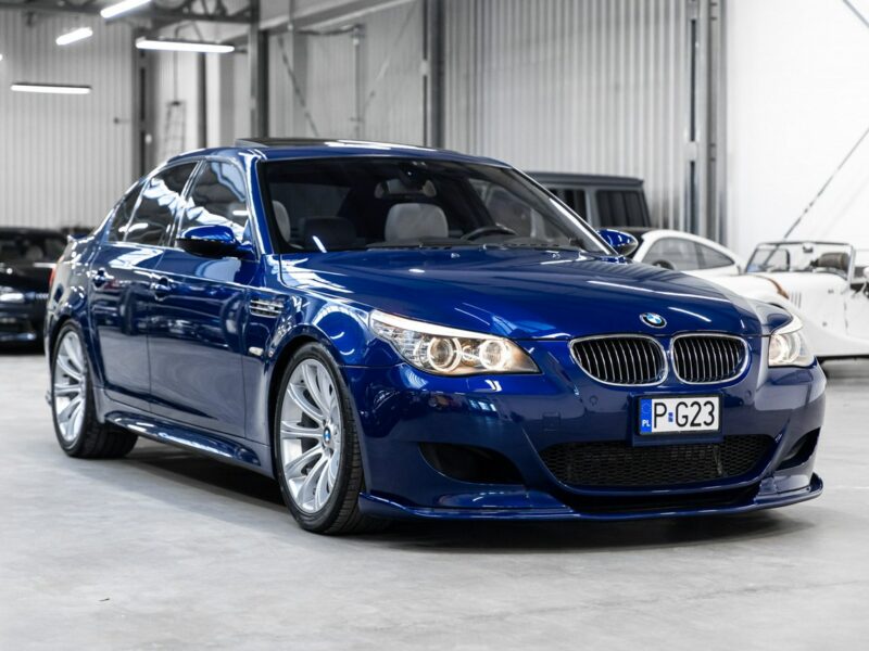 BMW M5 507 KM V10. Japonia. Po serwisie panewek. Nowe hamulce. Pakiet Hamann. IV (E60) (2005-2010)