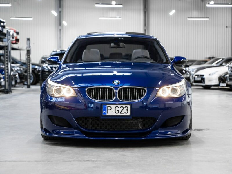 BMW M5 507 KM V10. Japonia. Po serwisie panewek. Nowe hamulce. Pakiet Hamann. IV (E60) (2005-2010)