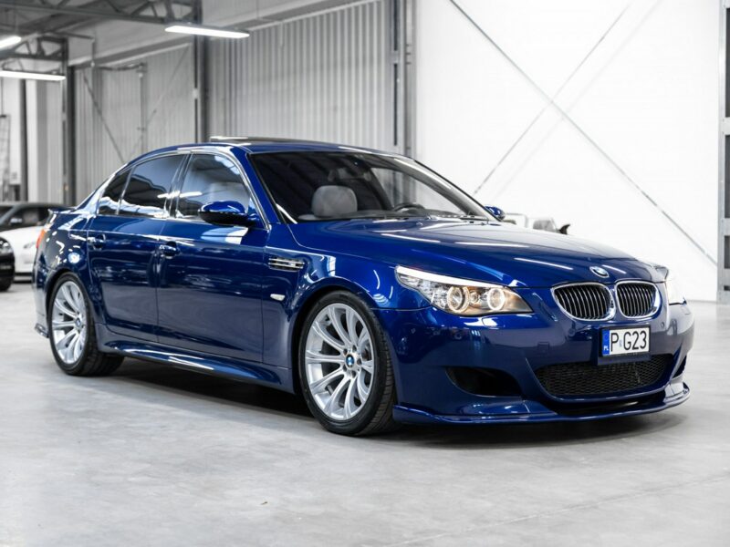 BMW M5 507 KM V10. Japonia. Po serwisie panewek. Nowe hamulce. Pakiet Hamann. IV (E60) (2005-2010)