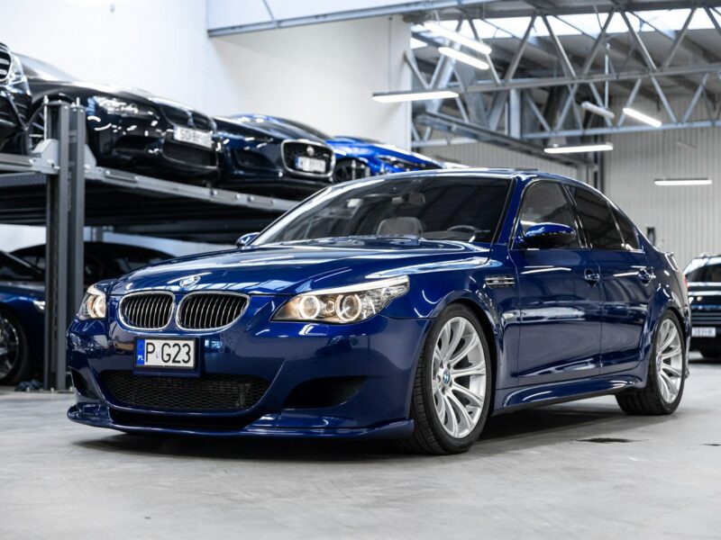 BMW M5 507 KM V10. Japonia. Po serwisie panewek. Nowe hamulce. Pakiet Hamann. IV (E60) (2005-2010)