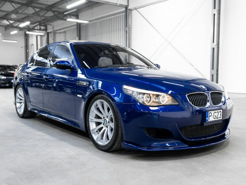 BMW M5 507 KM V10. Japonia. Po serwisie panewek. Nowe hamulce. Pakiet Hamann. IV (E60) (2005-2010)
