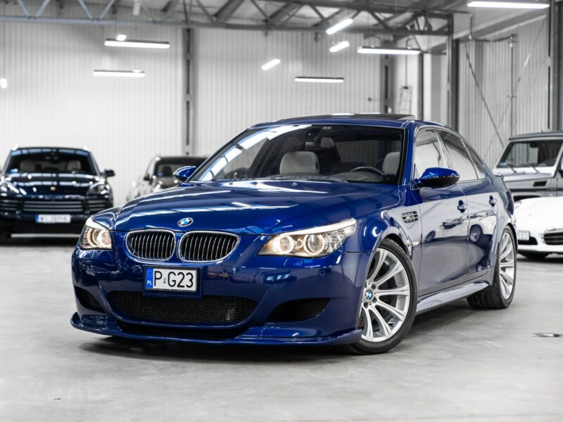 BMW M5 507 KM V10. Japonia. Po serwisie panewek. Nowe hamulce. Pakiet Hamann. IV (E60) (2005-2010)