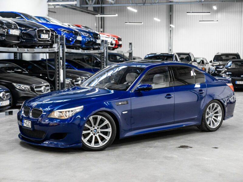 BMW M5 507 KM V10. Japonia. Po serwisie panewek. Nowe hamulce. Pakiet Hamann. IV (E60) (2005-2010)