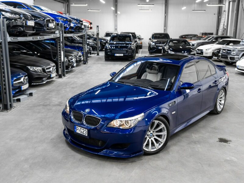 BMW M5 507 KM V10. Japonia. Po serwisie panewek. Nowe hamulce. Pakiet Hamann. IV (E60) (2005-2010)