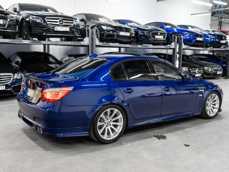 BMW M5 507 KM V10. Japonia. Po serwisie panewek. Nowe hamulce. Pakiet Hamann. IV (E60) (2005-2010)