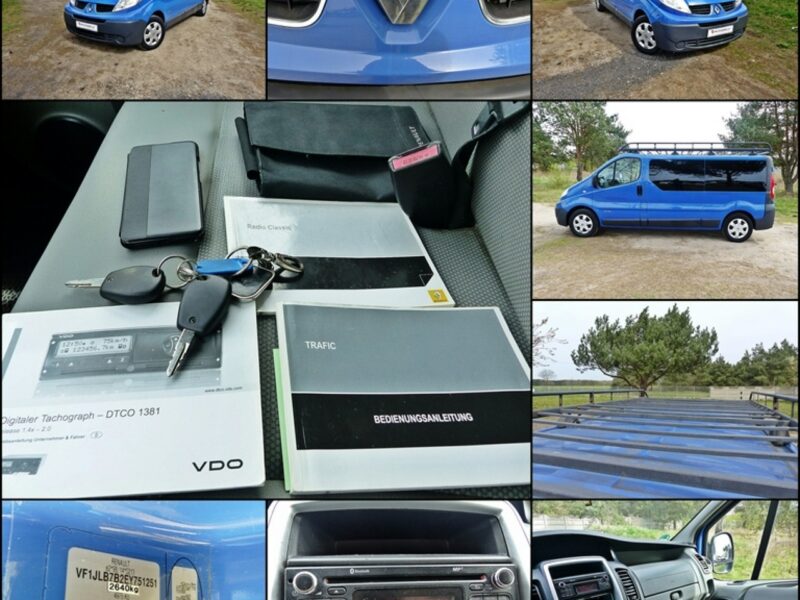Renault Trafic 2.0 dCi*PASSENGER*Klima*Elektryka*9osób*Holenderka*Zadbany*ZOBACZ!!! II (2001-2014)