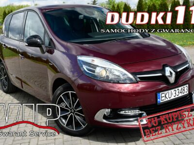 Renault Scenic 2,0benz DUDKI11 Automat,Ledy,Navi,Kam.Cofania.Hands-Free.OKAZJA III (2009-2016)