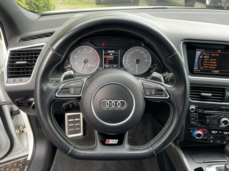 Audi SQ5 Panorama dach, Skórzana tapicerka, Podgrzewane fotele, Światła LED 8R (2013-)