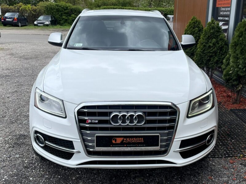 Audi SQ5 Panorama dach, Skórzana tapicerka, Podgrzewane fotele, Światła LED 8R (2013-)