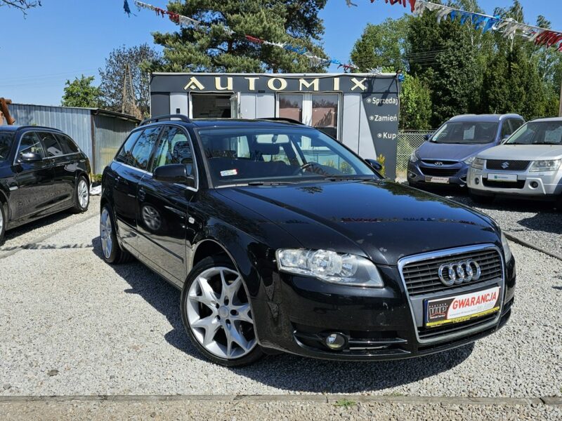 Audi A4 Zadbany * 2.0 benz 200KM * Zadbany *2Xkoła ,GWARANCJA/ Możliwa zamiana B7 (2004-2007)