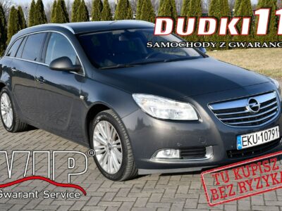 Opel Insignia 2,0D DUDKI11 Klimatronic,Serwis,Navi,Parktronic,Pół-Skóry,GWARANCJA A (2008-2017)