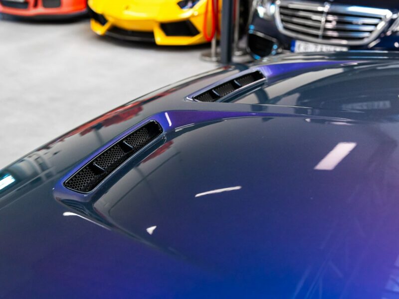 Land Rover Range Rover Sport SVR 5.0 Supercharged V8 575KM. Spectral Blue SVO! Bezwypadkowy. FV23%. II (2013-)