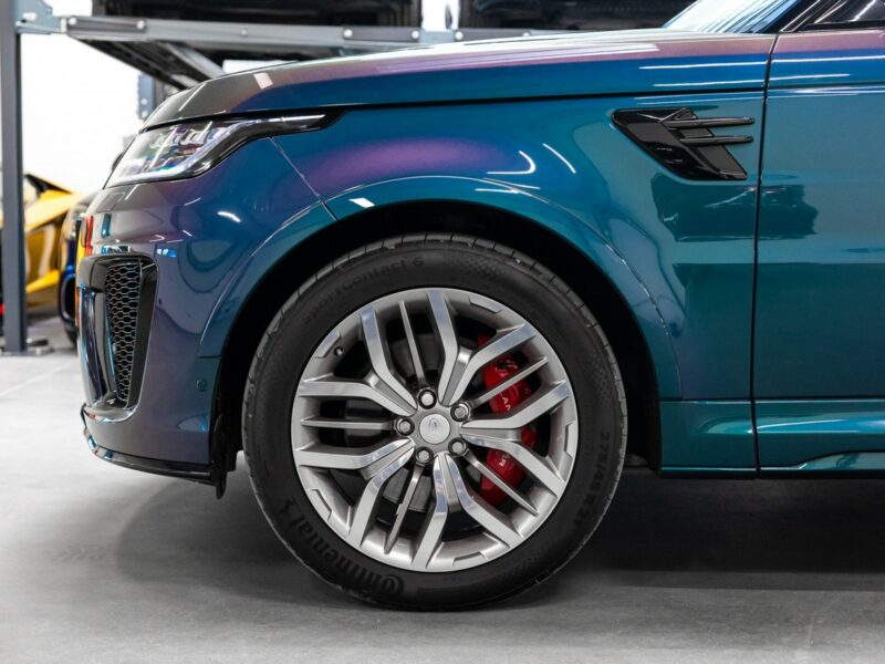 Land Rover Range Rover Sport SVR 5.0 Supercharged V8 575KM. Spectral Blue SVO! Bezwypadkowy. FV23%. II (2013-)