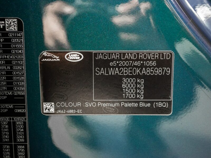 Land Rover Range Rover Sport SVR 5.0 Supercharged V8 575KM. Spectral Blue SVO! Bezwypadkowy. FV23%. II (2013-)