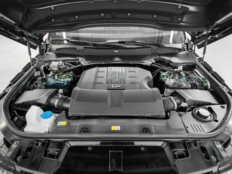 Land Rover Range Rover Sport SVR 5.0 Supercharged V8 575KM. Spectral Blue SVO! Bezwypadkowy. FV23%. II (2013-)