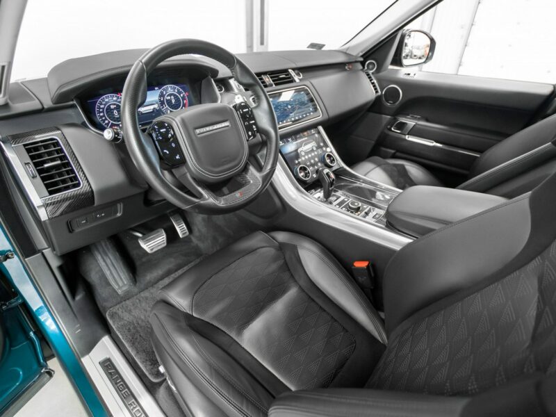 Land Rover Range Rover Sport SVR 5.0 Supercharged V8 575KM. Spectral Blue SVO! Bezwypadkowy. FV23%. II (2013-)