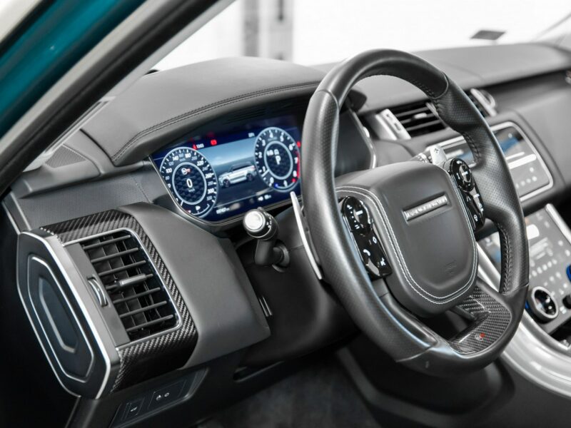 Land Rover Range Rover Sport SVR 5.0 Supercharged V8 575KM. Spectral Blue SVO! Bezwypadkowy. FV23%. II (2013-)