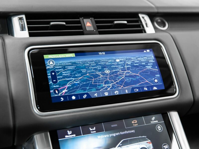 Land Rover Range Rover Sport SVR 5.0 Supercharged V8 575KM. Spectral Blue SVO! Bezwypadkowy. FV23%. II (2013-)
