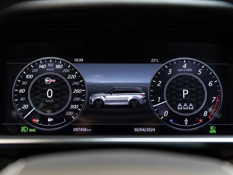 Land Rover Range Rover Sport SVR 5.0 Supercharged V8 575KM. Spectral Blue SVO! Bezwypadkowy. FV23%. II (2013-)