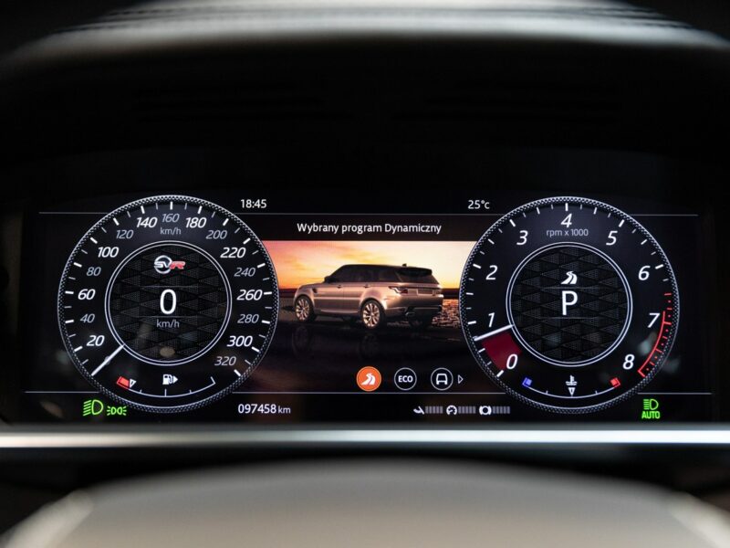 Land Rover Range Rover Sport SVR 5.0 Supercharged V8 575KM. Spectral Blue SVO! Bezwypadkowy. FV23%. II (2013-)