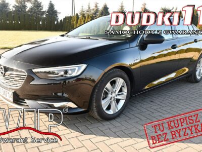 Opel Insignia 1,6d DUDKI11 Navi,Klimatr 2 str.Asystent Pasa Ruchu,Full-Matrix,OKAZJA B (2017-)