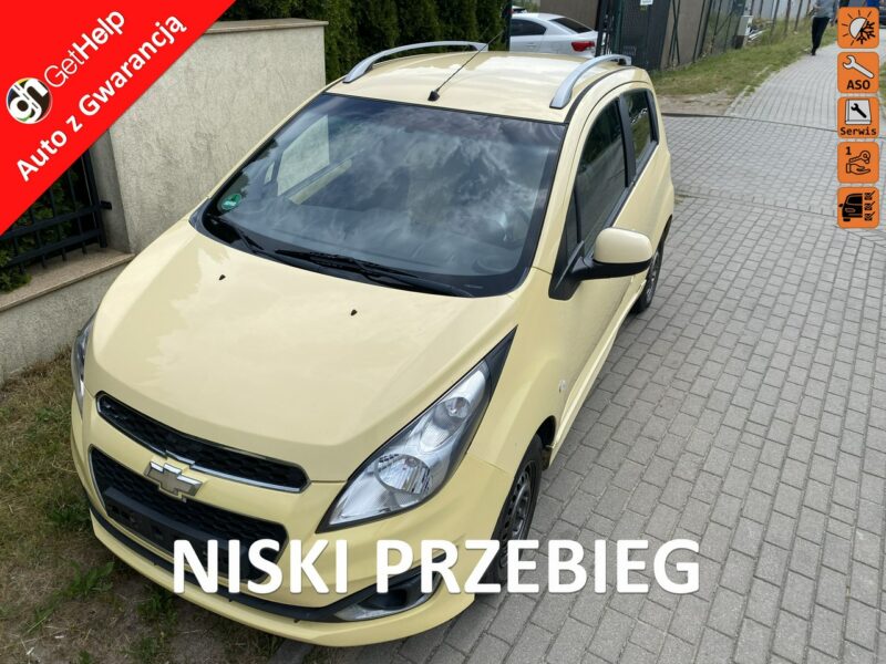 Chevrolet Spark Benzyna, symboliczny przebieg, klimatyzacja, isofix, z Niemiec II (M300) (2010-)
