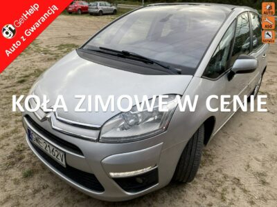 Citroen C4 Picasso Benzyna/Wersja po liftingu/LED dzienne/ESP/Klimatronik/Hak/2 kpl. kół I (2006-2013)