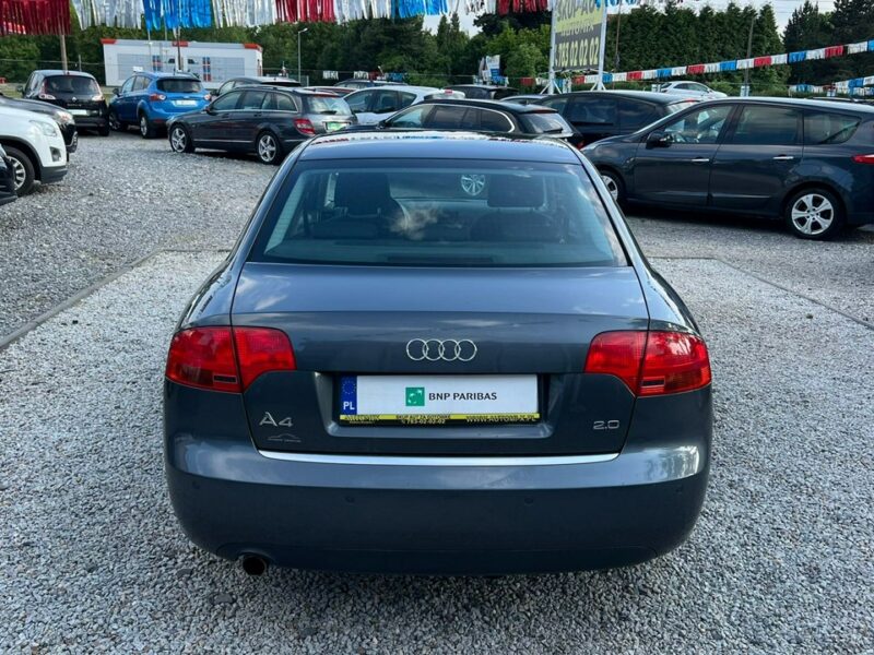 Audi A4 AUTOMAT ,SEDAN * 2.0 benz Z LPG *N.Rozrząd Zadbany / Możliwa zamiana B7 (2004-2007)