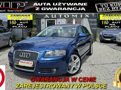 Audi A3 ŚLICZNE A3 8P 1.4 Benzyna125KM * Gwarancja w cenie ,Możliwa zamiana 8P (2003-2012)