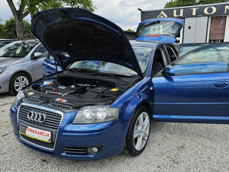 Audi A3 ŚLICZNE A3 8P 1.4 Benzyna125KM * Gwarancja w cenie ,Możliwa zamiana 8P (2003-2012)