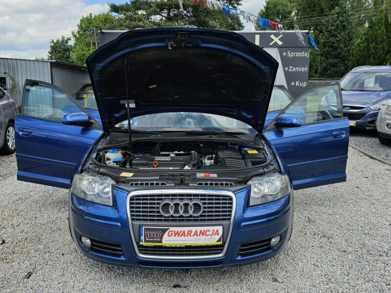 Audi A3 ŚLICZNE A3 8P 1.4 Benzyna125KM * Gwarancja w cenie ,Możliwa zamiana 8P (2003-2012)