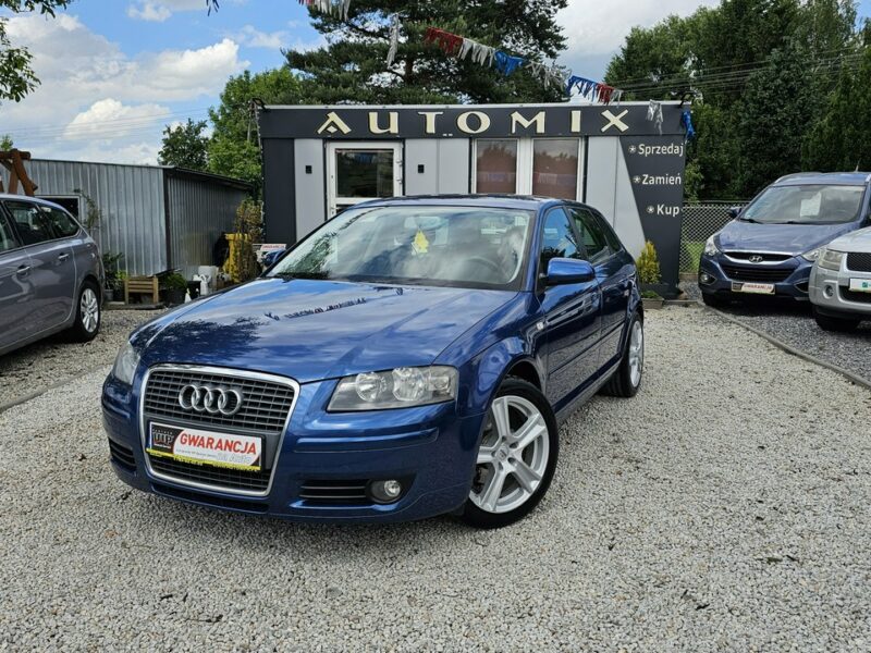 Audi A3 ŚLICZNE A3 8P 1.4 Benzyna125KM * Gwarancja w cenie ,Możliwa zamiana 8P (2003-2012)