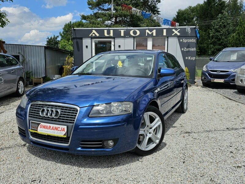 Audi A3 ŚLICZNE A3 8P 1.4 Benzyna125KM * Gwarancja w cenie ,Możliwa zamiana 8P (2003-2012)