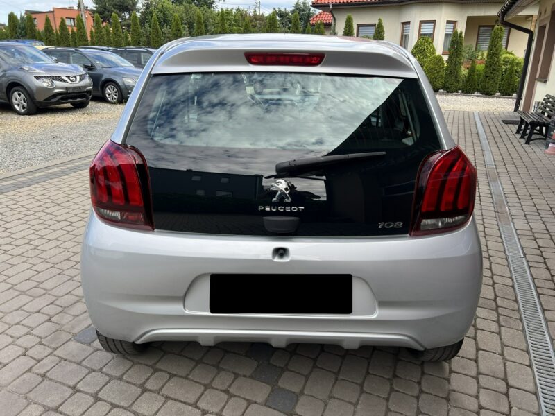 Peugeot 108 1,0 72KM Klimatyzacja Automat Bluetooth