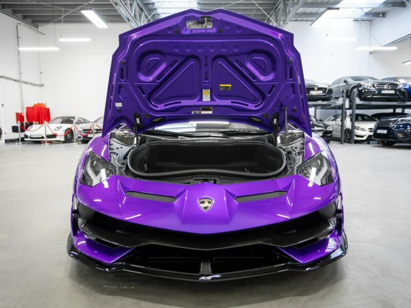 Lamborghini Aventador SVJ LP 770 6.5 V12. Wideoprezentacja. Viola Parsifae.