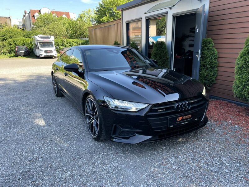 Audi A7 S-Line, Quattro, Polski Salon, Serwis ASO, Bezwypadkowy, RATA 3400 zł 4G9 (2018-)