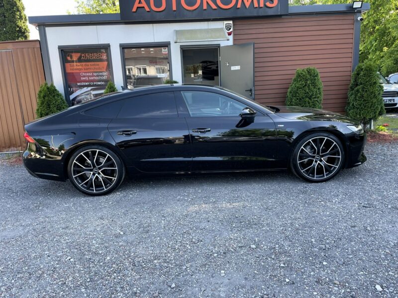 Audi A7 S-Line, Quattro, Polski Salon, Serwis ASO, Bezwypadkowy, RATA 3400 zł 4G9 (2018-)