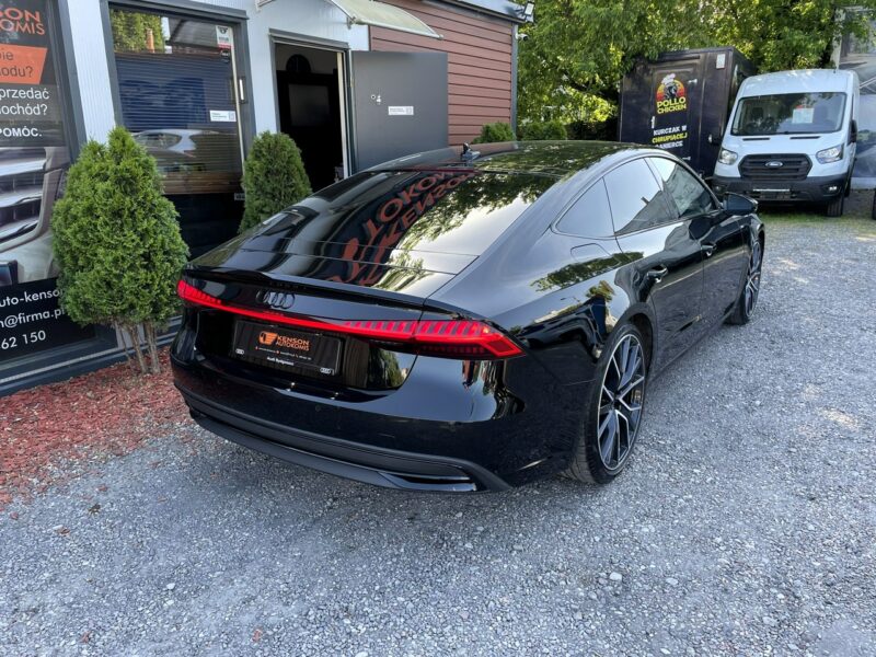 Audi A7 S-Line, Quattro, Polski Salon, Serwis ASO, Bezwypadkowy, RATA 3400 zł 4G9 (2018-)